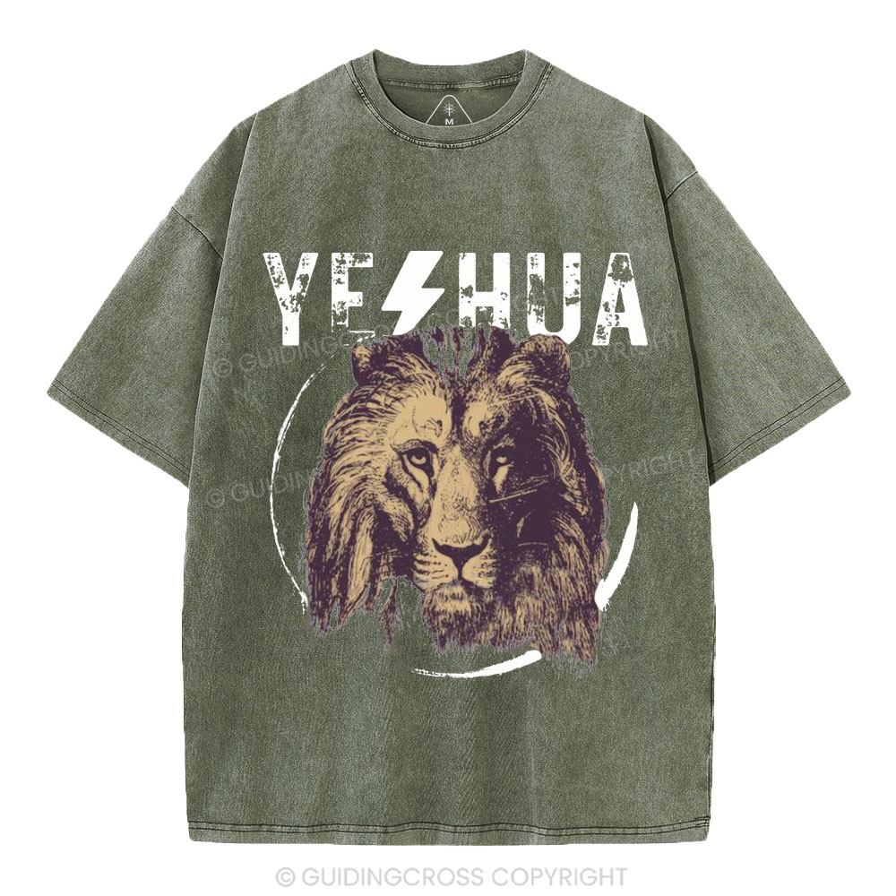 Yeshua Christian Washed T-Shirt