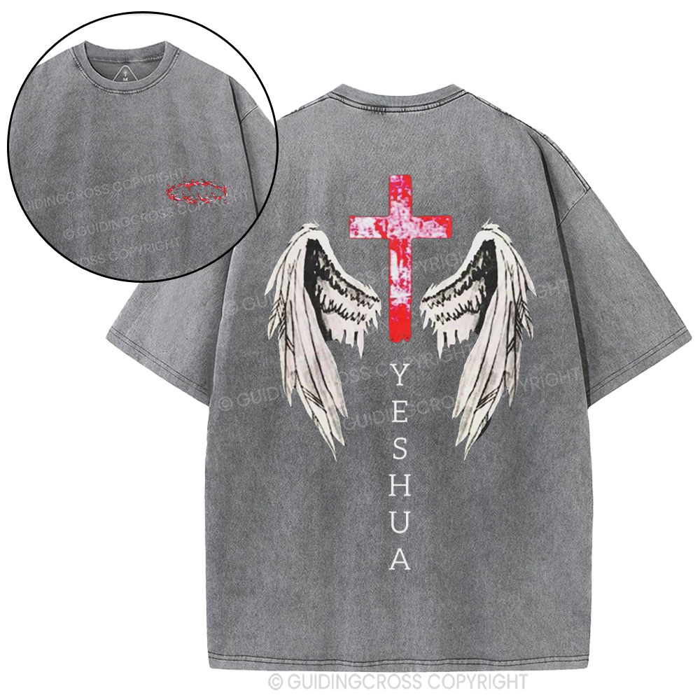 New-Sample Christian Washed T-Shirt Sale - GuidingCross