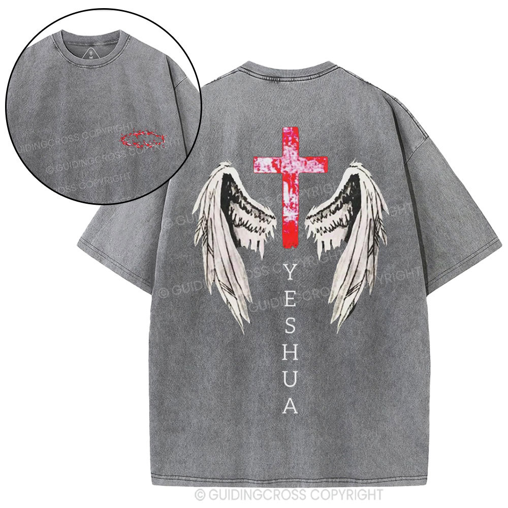 New-Sample Christian Washed T-Shirt Sale - GuidingCross