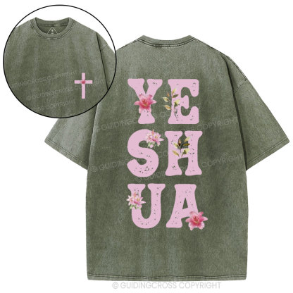 YESHUA Christian Washed T-Shirt