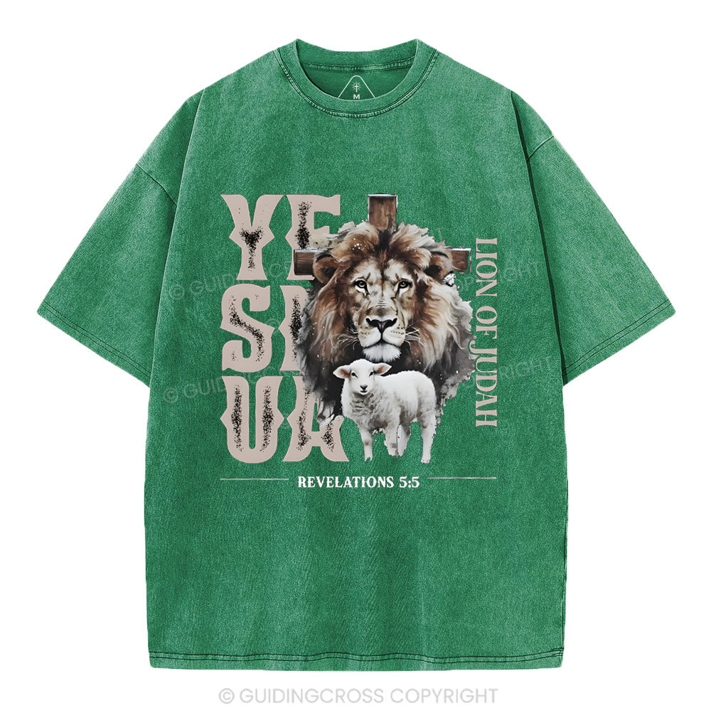 YESHUA Christian Washed T-Shirt