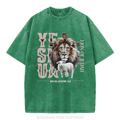 YESHUA Christian Washed T-Shirt
