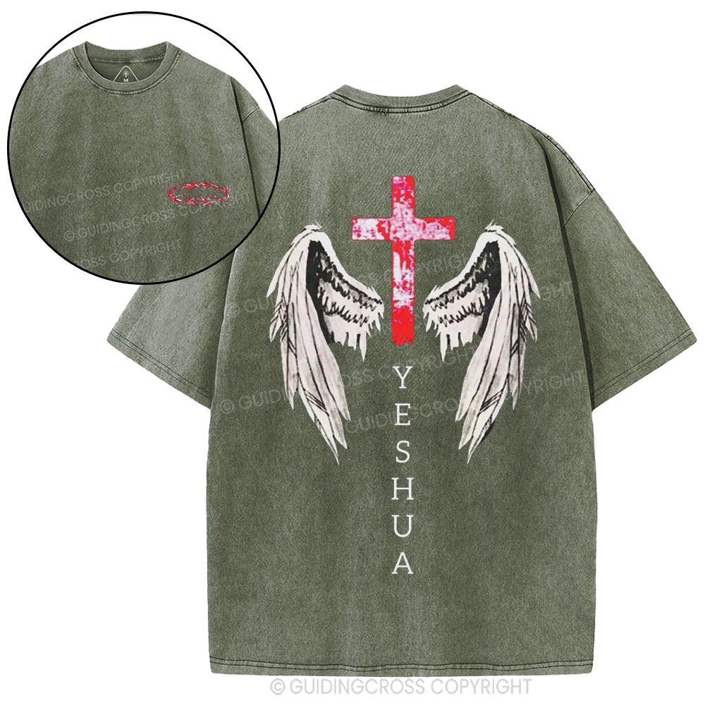 YESHUA Christian Washed T-Shirt