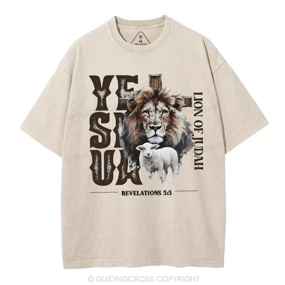 YESHUA Christian Washed T-Shirt