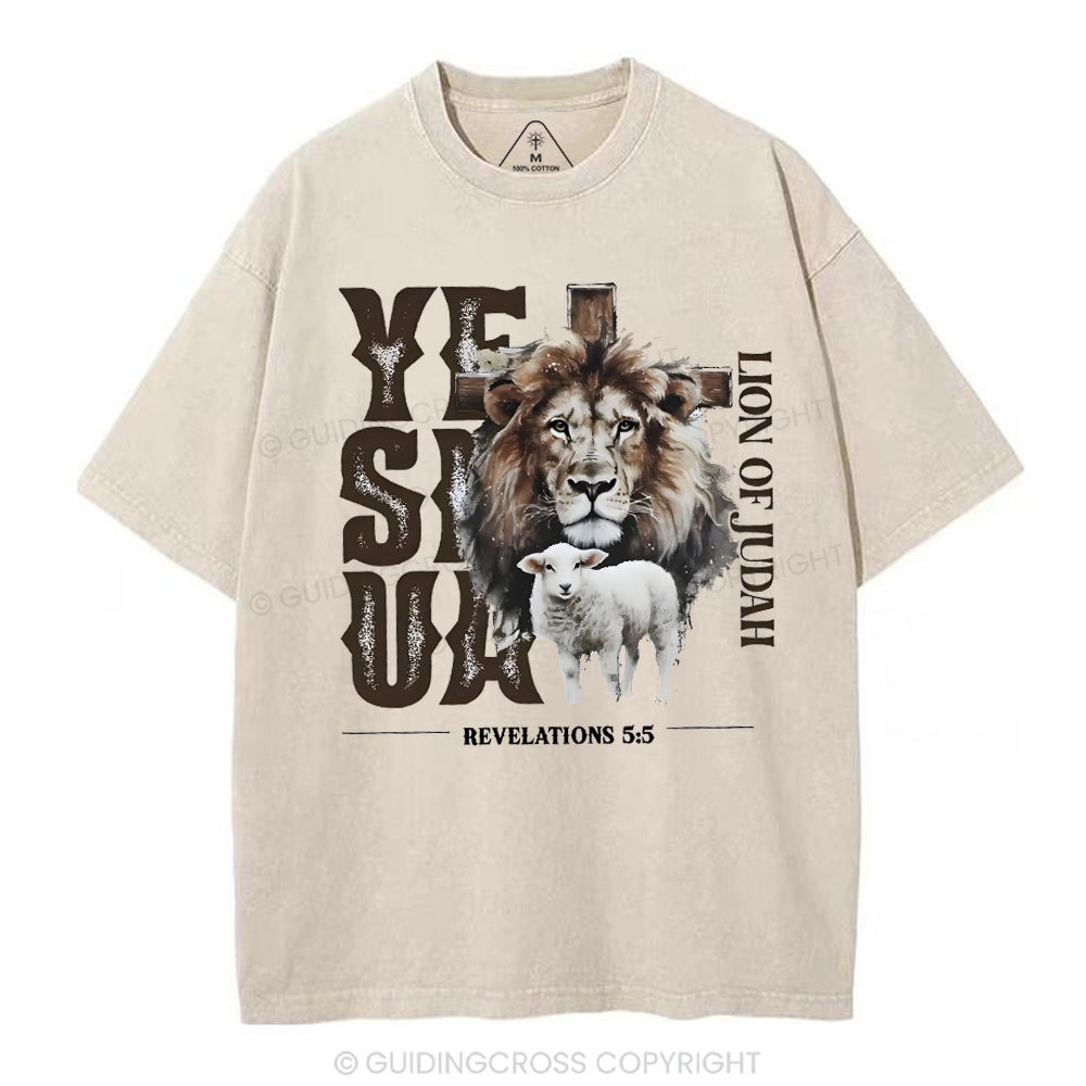 YESHUA Christian Washed T-Shirt