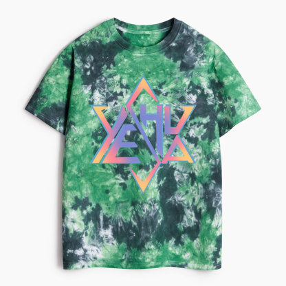 YESHUA Heavy Cotton Tie Dye T-Shirt