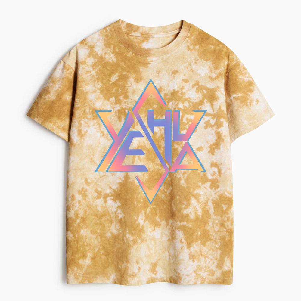 YESHUA Heavy Cotton Tie Dye T-Shirt