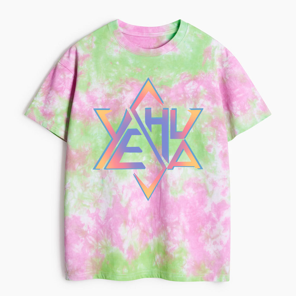 YESHUA Heavy Cotton Tie Dye T-Shirt