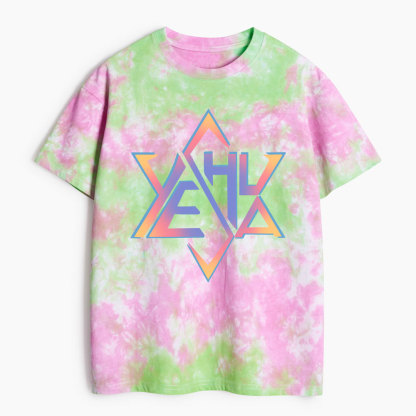 YESHUA Heavy Cotton Tie Dye T-Shirt