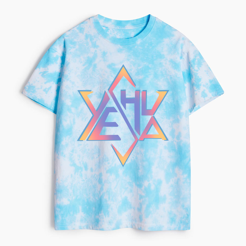 YESHUA Heavy Cotton Tie Dye T-Shirt