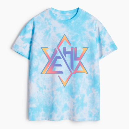 YESHUA Heavy Cotton Tie Dye T-Shirt