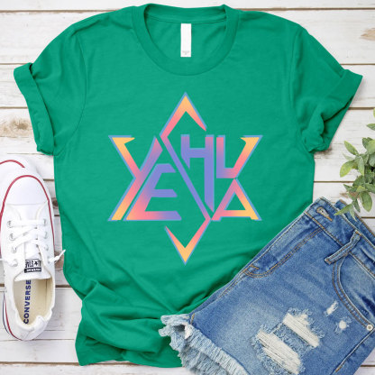 YESHUA Hexagram Christian T-Shirt