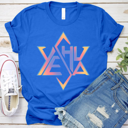 YESHUA Hexagram Christian T-Shirt
