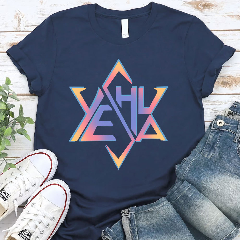 YESHUA Hexagram Christian T-Shirt