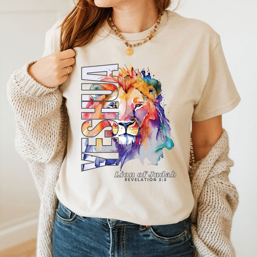 YESHUA Lion Of Judah Christian T-Shirt