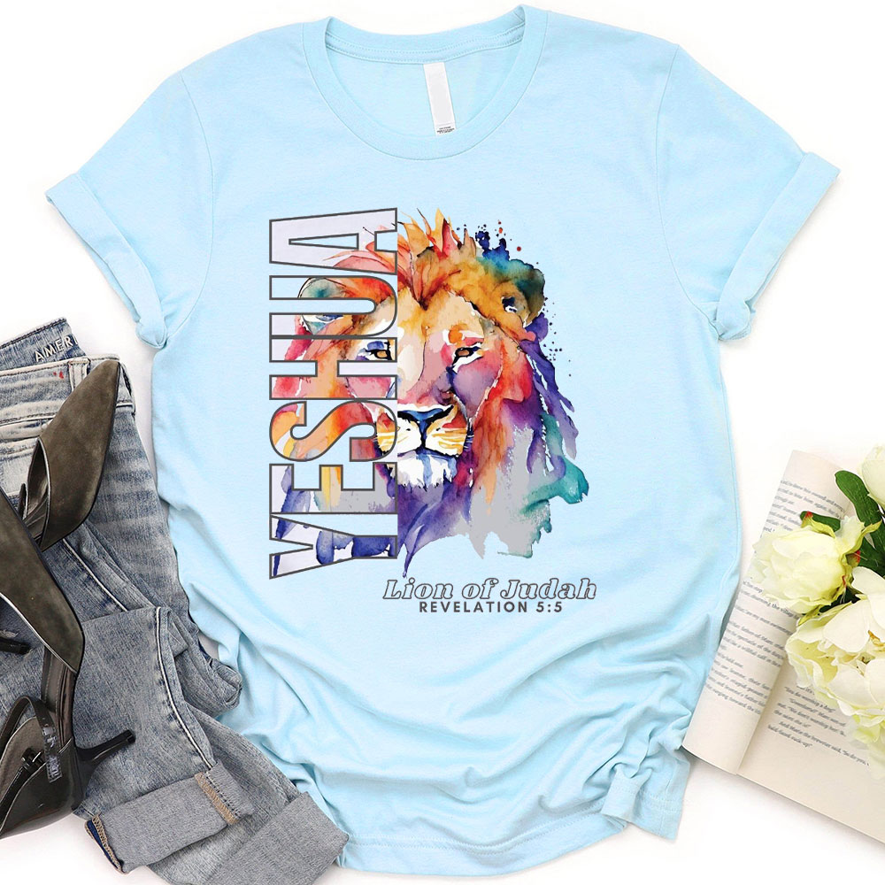 YESHUA Lion Of Judah Christian T-Shirt