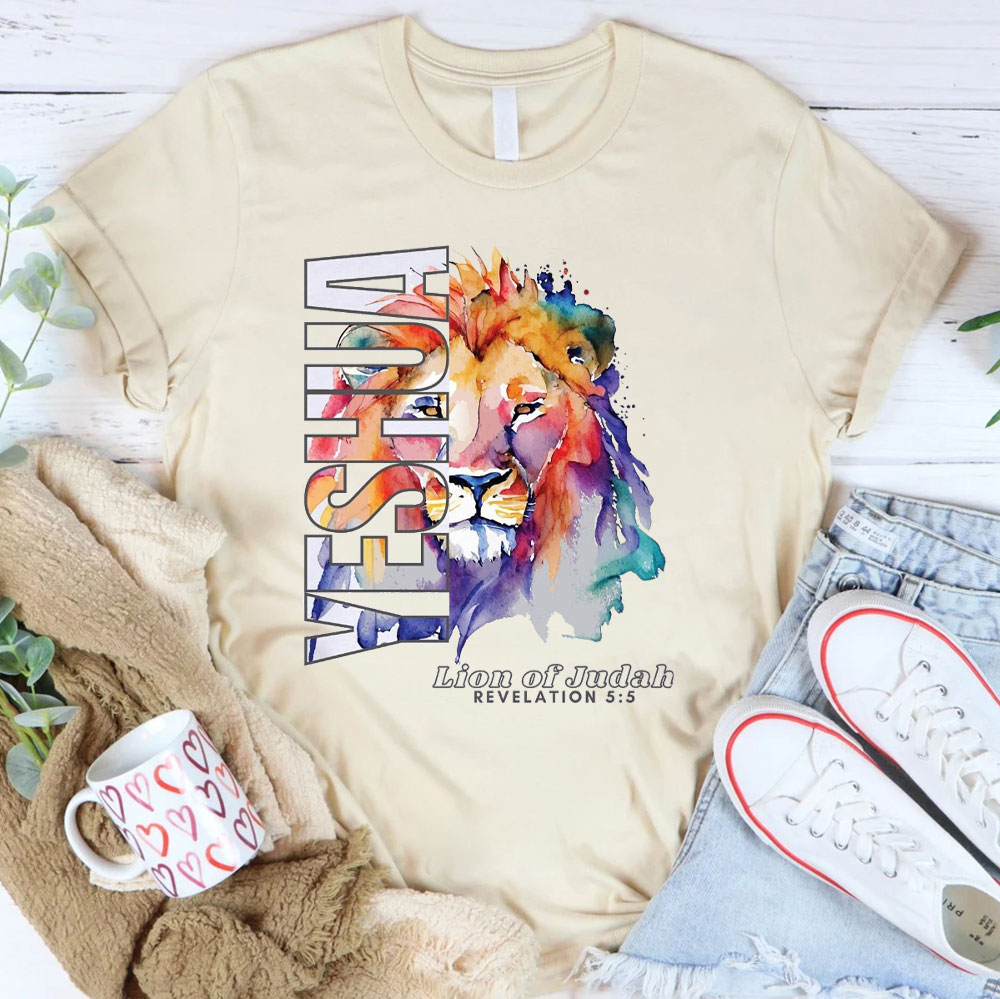 YESHUA Lion Of Judah Christian T-Shirt