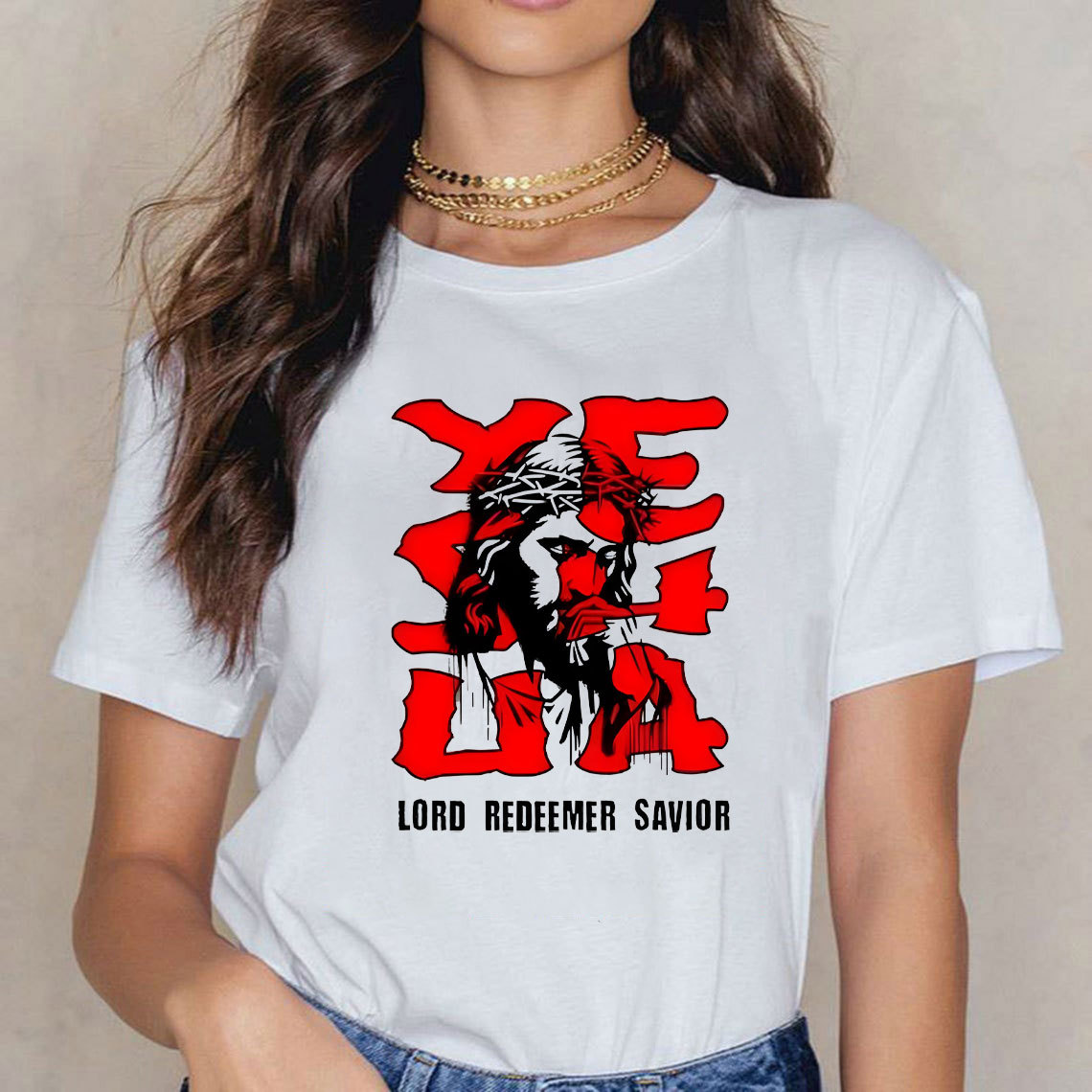 YESHUA Lord Redeemer Savior Christian T-Shirt