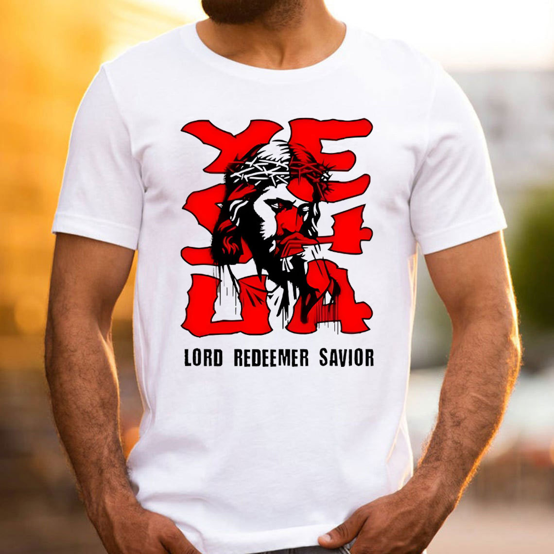 YESHUA Lord Redeemer Savior Christian T-Shirt