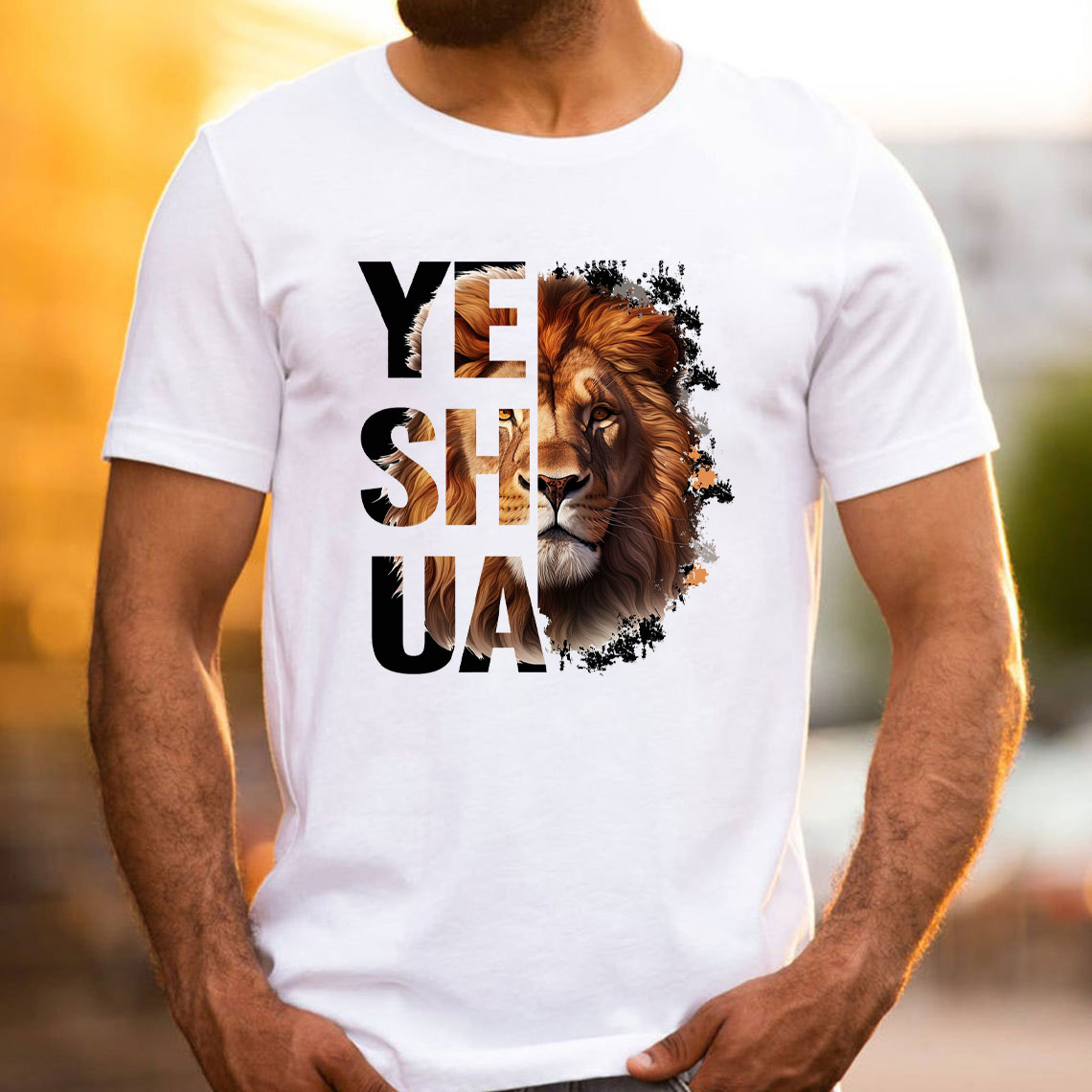 YESHUA With Lion Christian T-Shirt
