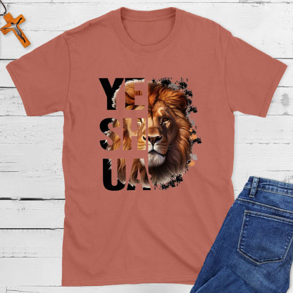 YESHUA With Lion Christian T-Shirt