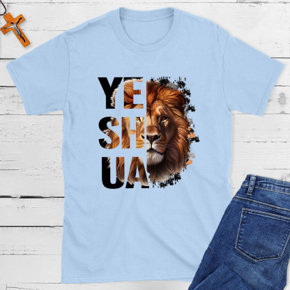 YESHUA With Lion Christian T-Shirt