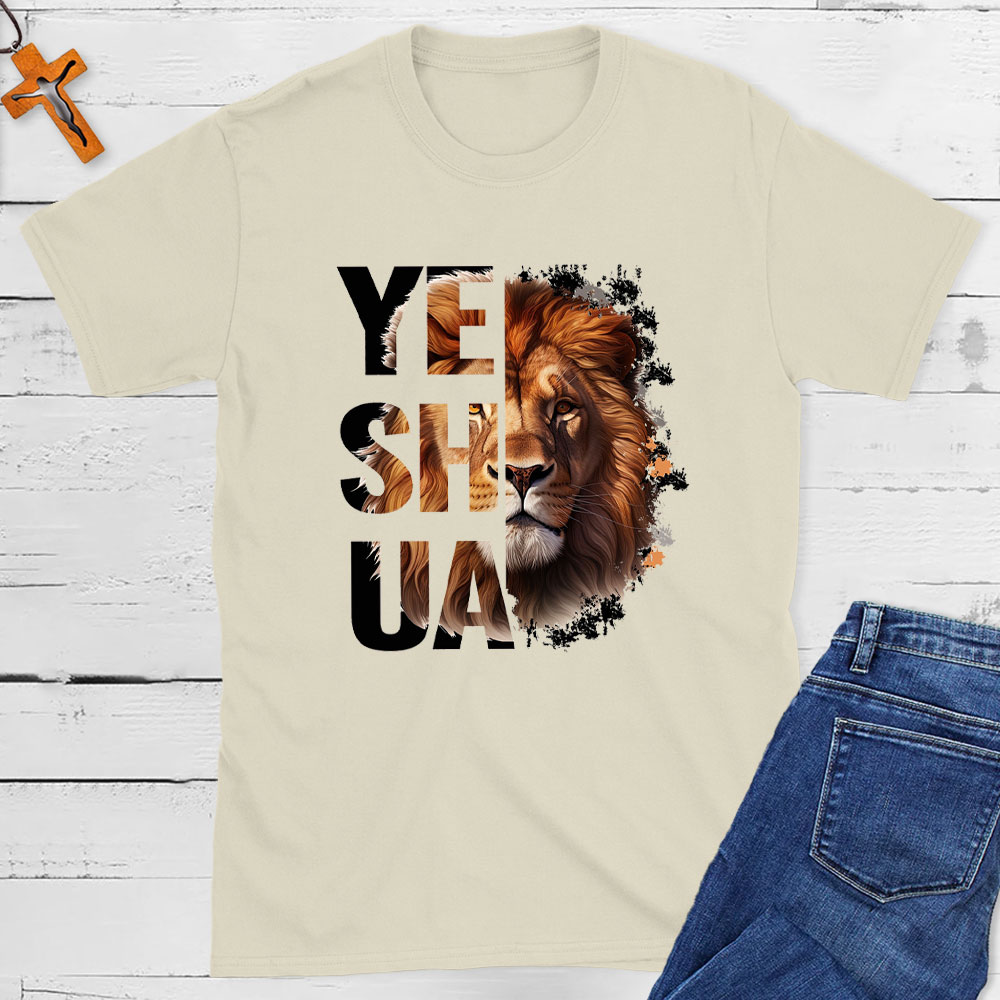 YESHUA With Lion Christian T-Shirt