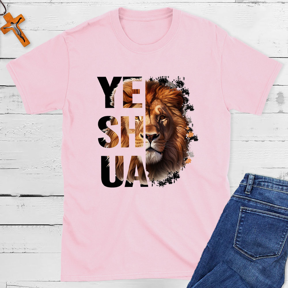 YESHUA With Lion Christian T-Shirt