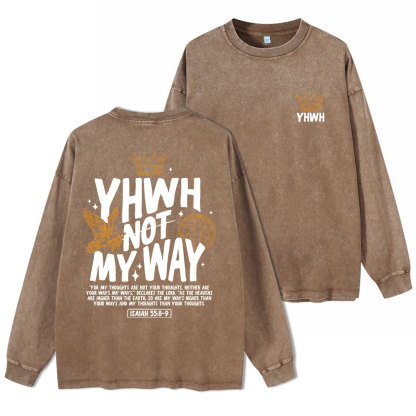 YHWH Washed Long Sleeve T-Shirt