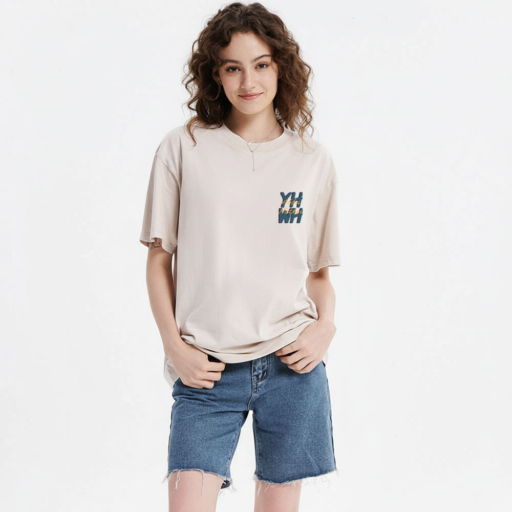 YHWH Abba Father Christian Washed T-Shirt