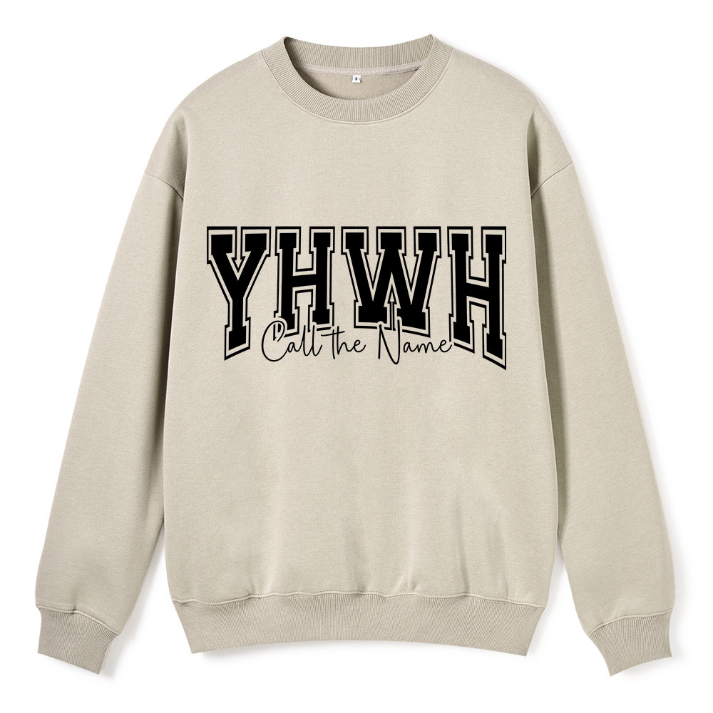 YHWH Christian Fleece Sweatshirt