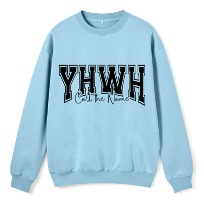 YHWH Christian Fleece Sweatshirt