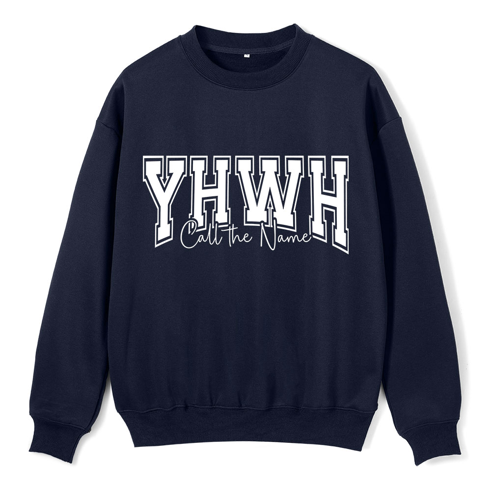 YHWH Christian Fleece Sweatshirt