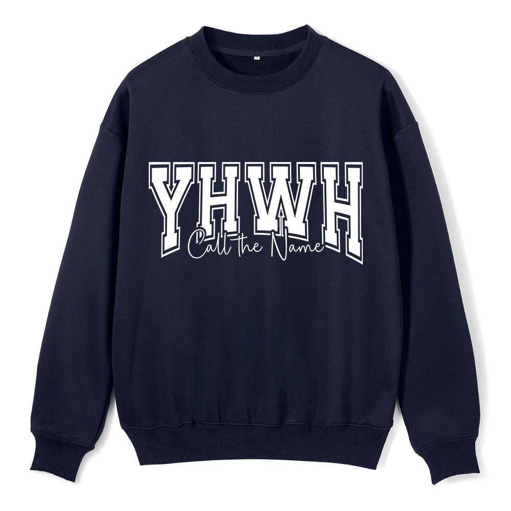 YHWH Christian Fleece Sweatshirt