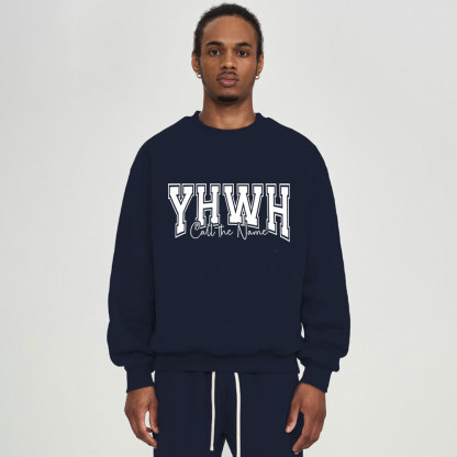YHWH Christian Fleece Sweatshirt