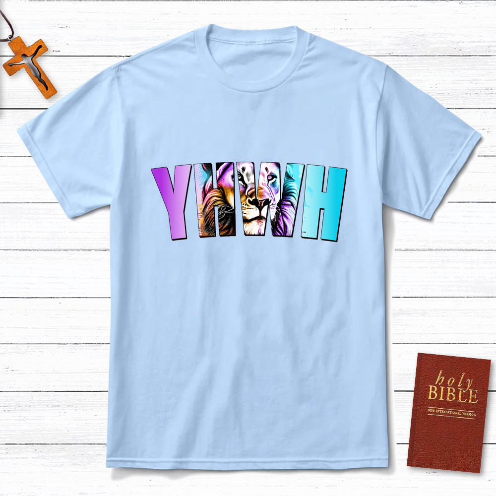 YHWH Christian Lion T-Shirt