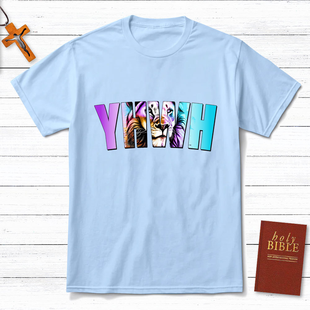 YHWH Christian Lion T-Shirt