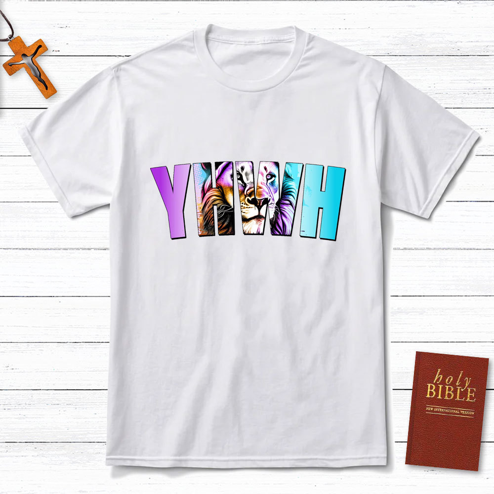 YHWH Christian Lion T-Shirt