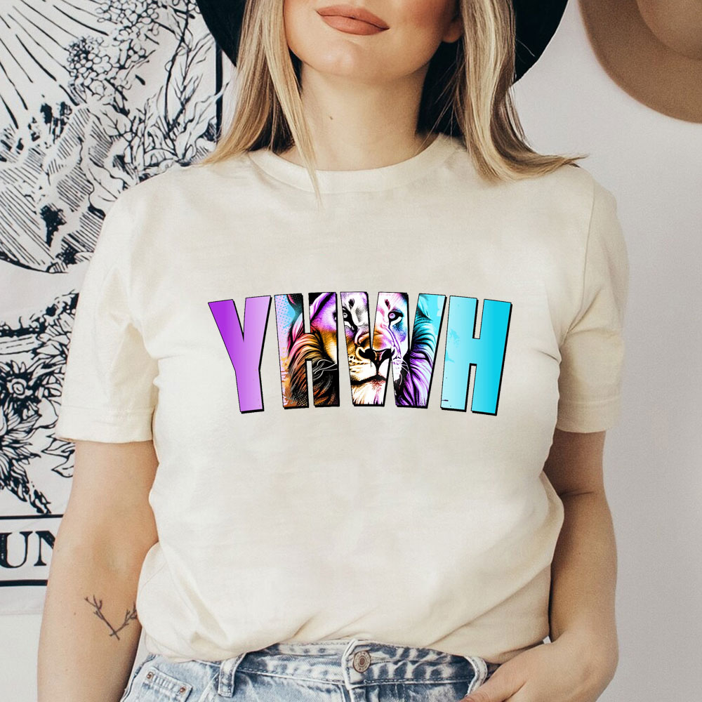 YHWH Christian Lion T-Shirt