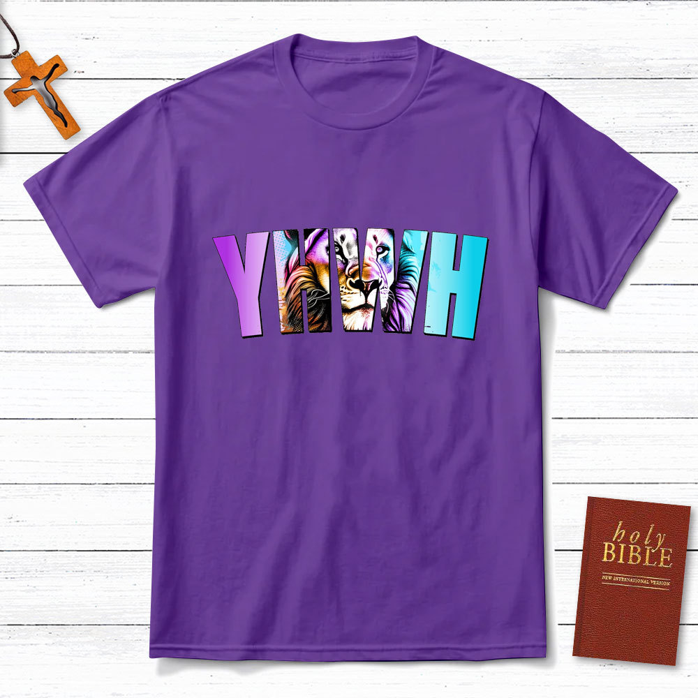 YHWH Christian Lion T-Shirt