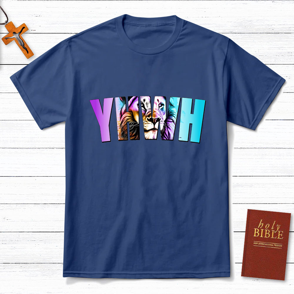 YHWH Christian Lion T-Shirt
