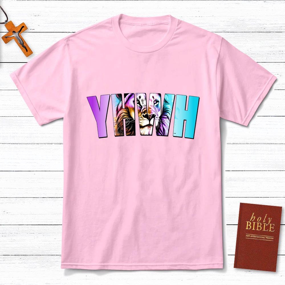 YHWH Christian Lion T-Shirt