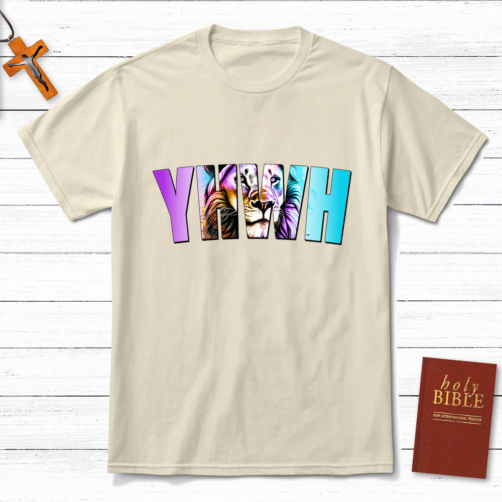 YHWH Christian Lion T-Shirt