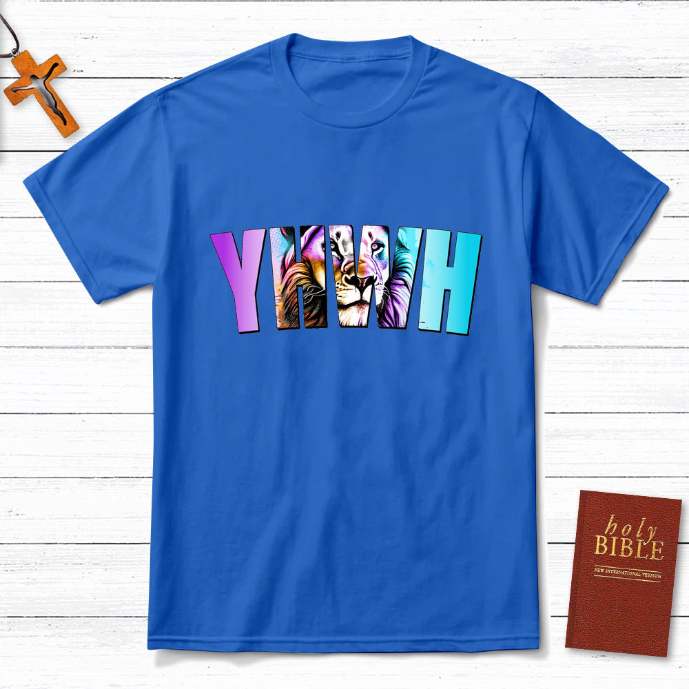 YHWH Christian Lion T-Shirt
