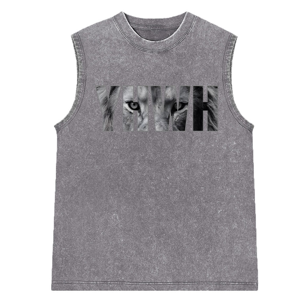 YHWH Christian Washed Sleeveless Tee