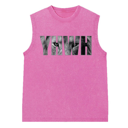 YHWH Christian Washed Sleeveless Tee