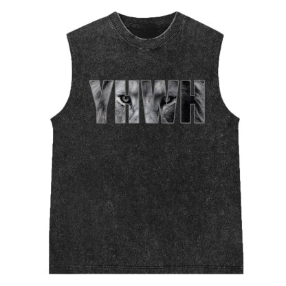 YHWH Christian Washed Sleeveless Tee