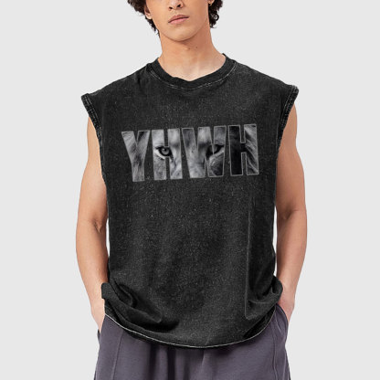 YHWH Christian Washed Sleeveless Tee