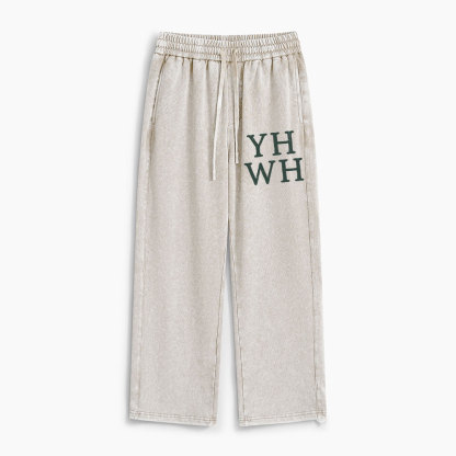 YHWH Christian Washed Sweatpants