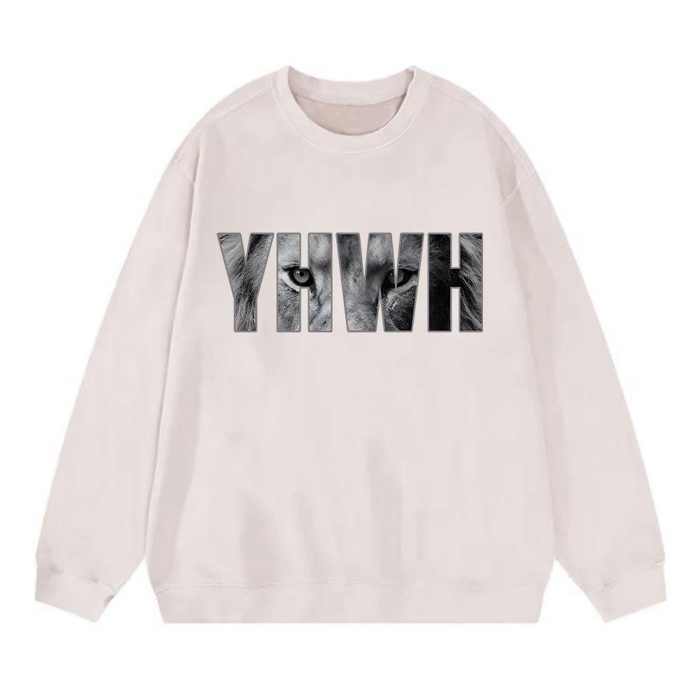 YHWH Christian Washed Sweatshirt